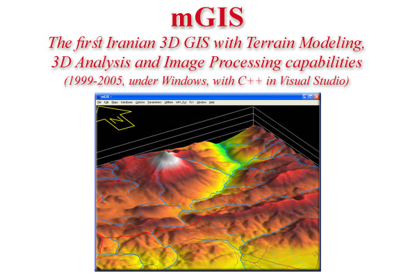 Mehran Hoodeh - mGIS - مهران هوده - سیستم اطلاعات جغرافیایی ایرانی