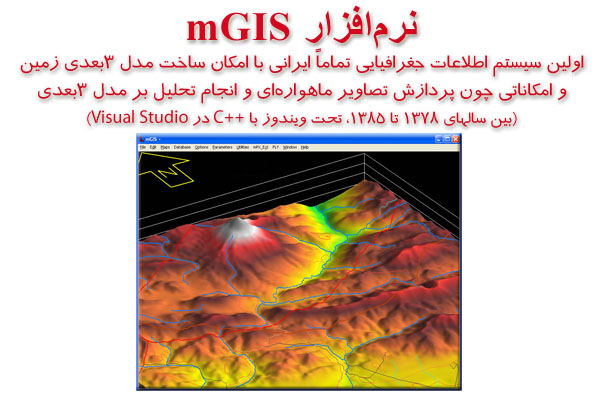 Mehran Hoodeh - mGIS - مهران هوده - سیستم اطلاعات جغرافیای ایرانی